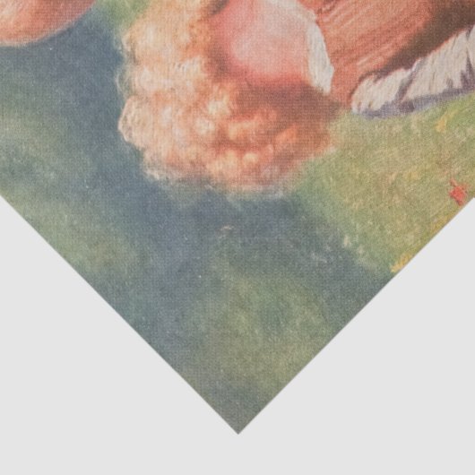  Kinderjongen en meisje Tissuepapier (Detail)