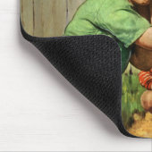  kinderjongens Sport Baseball Player Game Muismat (Hoek)