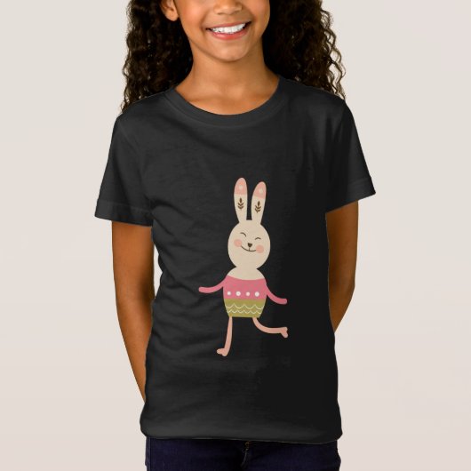 Kinderjuffrouw Bunny T-Shirt (Voorkant)