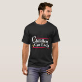 Kinderjurk Cat Lady 24 T-shirt (Voorkant volledig)