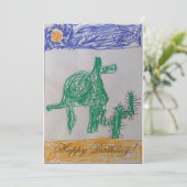 Kinderkaart Kaart (Staand voorkant)