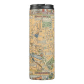 Kinderkaart van Londen, Engeland Thermosbeker (Achterkant)