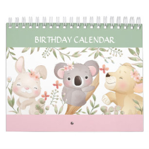 Kinderkalender met agenda kalender
