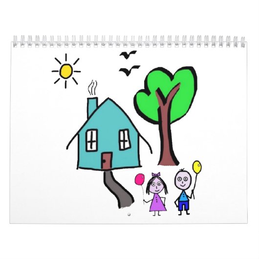 Kinderkalender Wereld Kalender (Hoes)