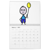 Kinderkalender Wereld Kalender (Feb 2027)