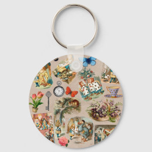 Kinderkamer Alice Kleurig 1800s Klassieke Wonderla Sleutelhanger