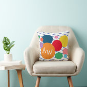 Kinderkamer Decor Geometrisch Kleurrijk Kussen (Stoel)