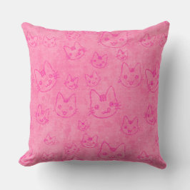 Kinderkamer decoratie cute kleine katjes Patroon i Kussen
