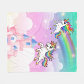 Kinderkamer Decoratie Fleece Deken (Voorkant (Horizontaal))