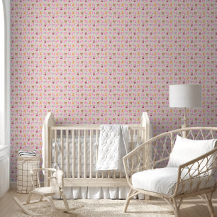 Kinderkamer Delicaat ontwerp Behang