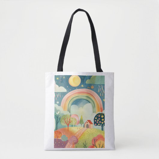 Kinderkamer Kunstontwerp Tote Bag (Voorkant)
