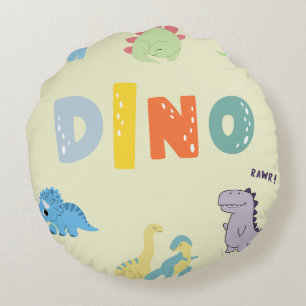 kinderkamer leuke baby dinosaurus rond kussen