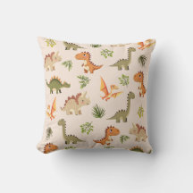 Kinderkamer met patroon van een dinosaurus