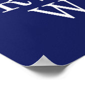 kinderkamer muur kunst alfabet roze baby meisje poster (Hoek)