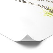 Kinderkamer muurkunst safari dieren poster (Hoek)