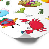 Kinderkamer Zomer Poster | Kinderkamer Poster (Hoek)