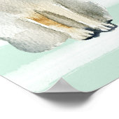 kinderkamerposter kinderkamerkunst konijn wanddeco poster (Hoek)