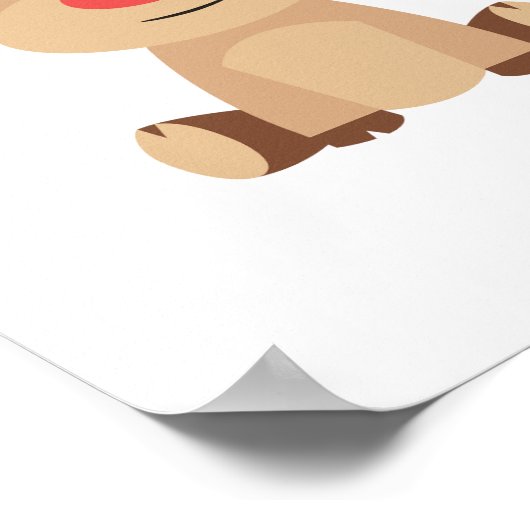 kinderkanker. Aangepaste #team naam Poster Prints (Hoek)