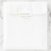 kinderkanker. Aangepaste #team naam. Stickers (Tas)
