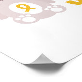 Kinderkanker. Bid. Steun. Poster & prints (Hoek)