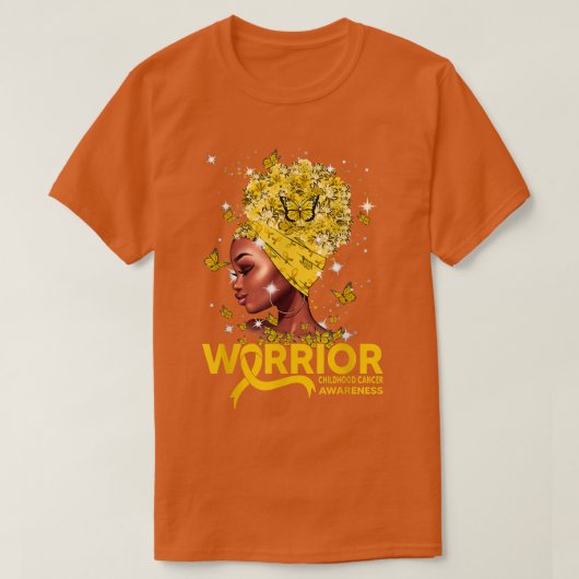 Kinderkanker bij vrouwen A T-shirt (Design voorkant)
