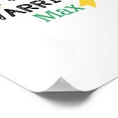 kinderkanker.brave krijger.Custom Poster&Print Poster (Hoek)