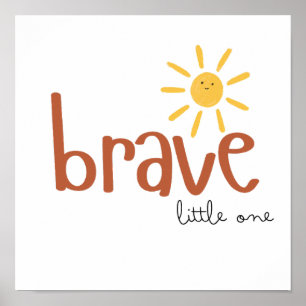 Kinderkanker Brave Little One Poster Prints
