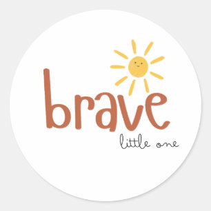 Kinderkanker Brave Little One Stickers Cute
