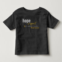 kinderkanker Custom #team naam Peuter T-shirt