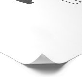 Kinderkanker. Dapper. Aangepast Poster & Prints (Hoek)