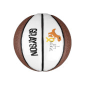 kinderkanker. dapper. aangepaste naam Basketbal (Verticaal)