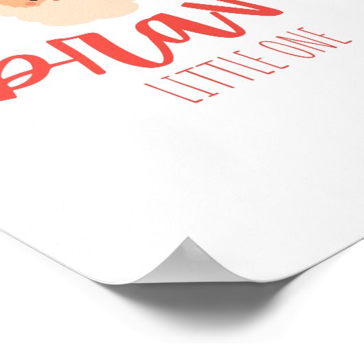 kinderkanker dapper Kerst Poster Prints (Hoek)