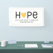 kinderkanker hoop Banner Teken (Beurs)
