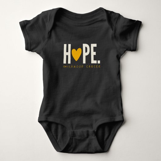 kinderkanker HOPE Baby Bodysuit One-Piece (Voorkant)