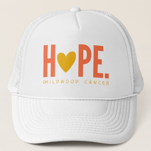 kinderkanker HOPE gouden hart Pet (Voorkant)