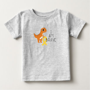 kinderkanker. Ik ben dapper. Baby T-shirt