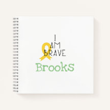 kinderkanker. Ik ben dapper.Custom Schetsboek