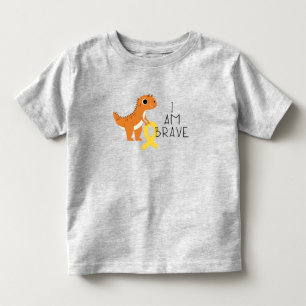 kinderkanker. Ik ben dapper. Kleuter T-shirt