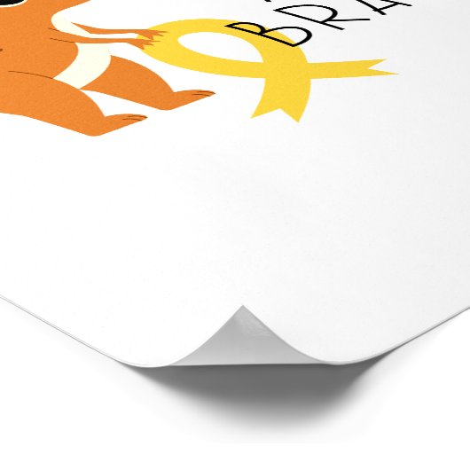 kinderkanker. Ik ben dapper. POSTER & PRINTS (Hoek)