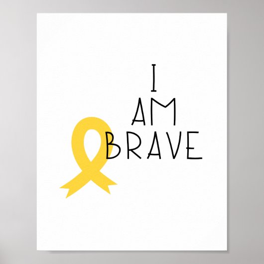 kinderkanker. Ik ben dapper. POSTER & PRINTS (Voorkant)