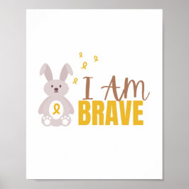 kinderkanker. Ik ben dapper. Schattig Poster & Pri