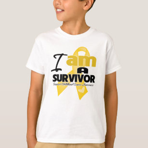 Kinderkanker - Ik ben een overlevende T-shirt