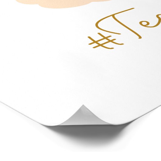 kinderkanker Kerst Aangepast Poster & Prints (Hoek)