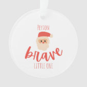 kinderkanker kerst aangepaste Ornament (voorkant)