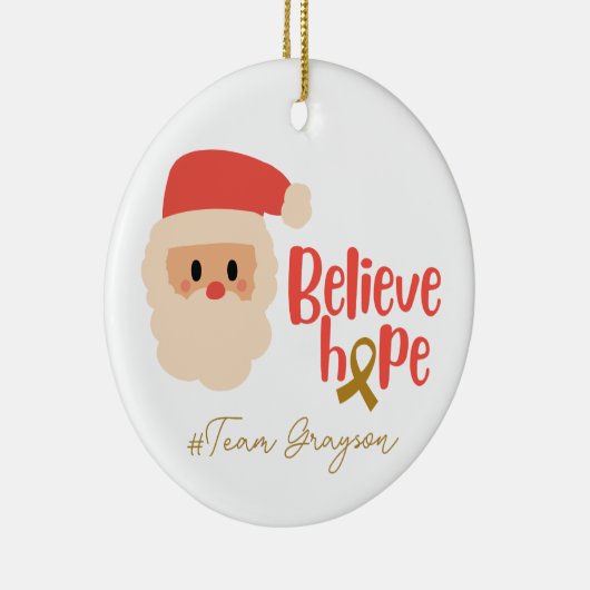 kinderkanker kerst Aangepaste Ornamenten (Rechts)