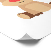 kinderkanker. Kerst Poster Prints (Hoek)