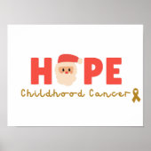 kinderkanker Kerst Vakantie Poster Prints (Voorkant)