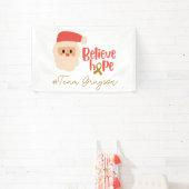 kinderkanker Kerstmis Custom Banner Sign (Insitu)