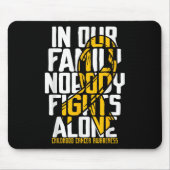 Kinderkanker ondersteunen kinderkanker A Muismat (Voorkant)