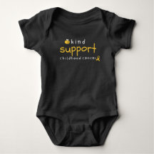kinderkanker ondersteuning Baby Bodysuit One-Piece